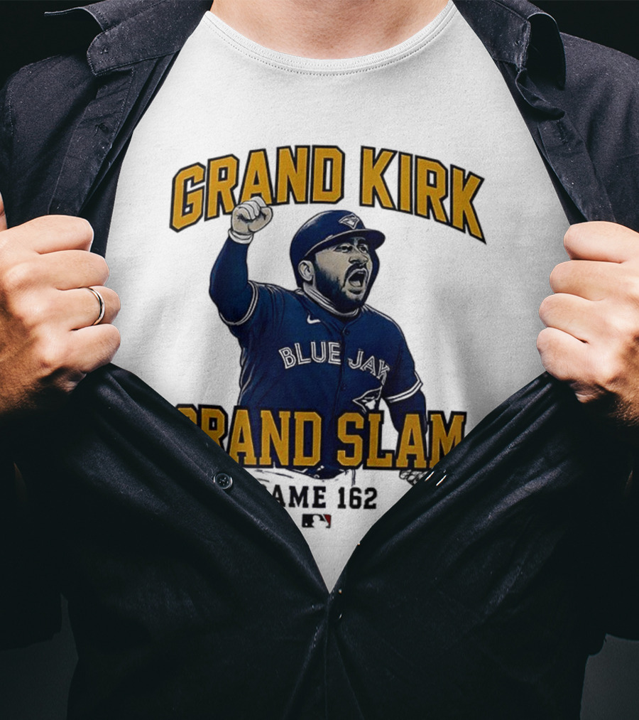 Grand Kirk Grand Slam Baseball Celebration 162 T-Shirt