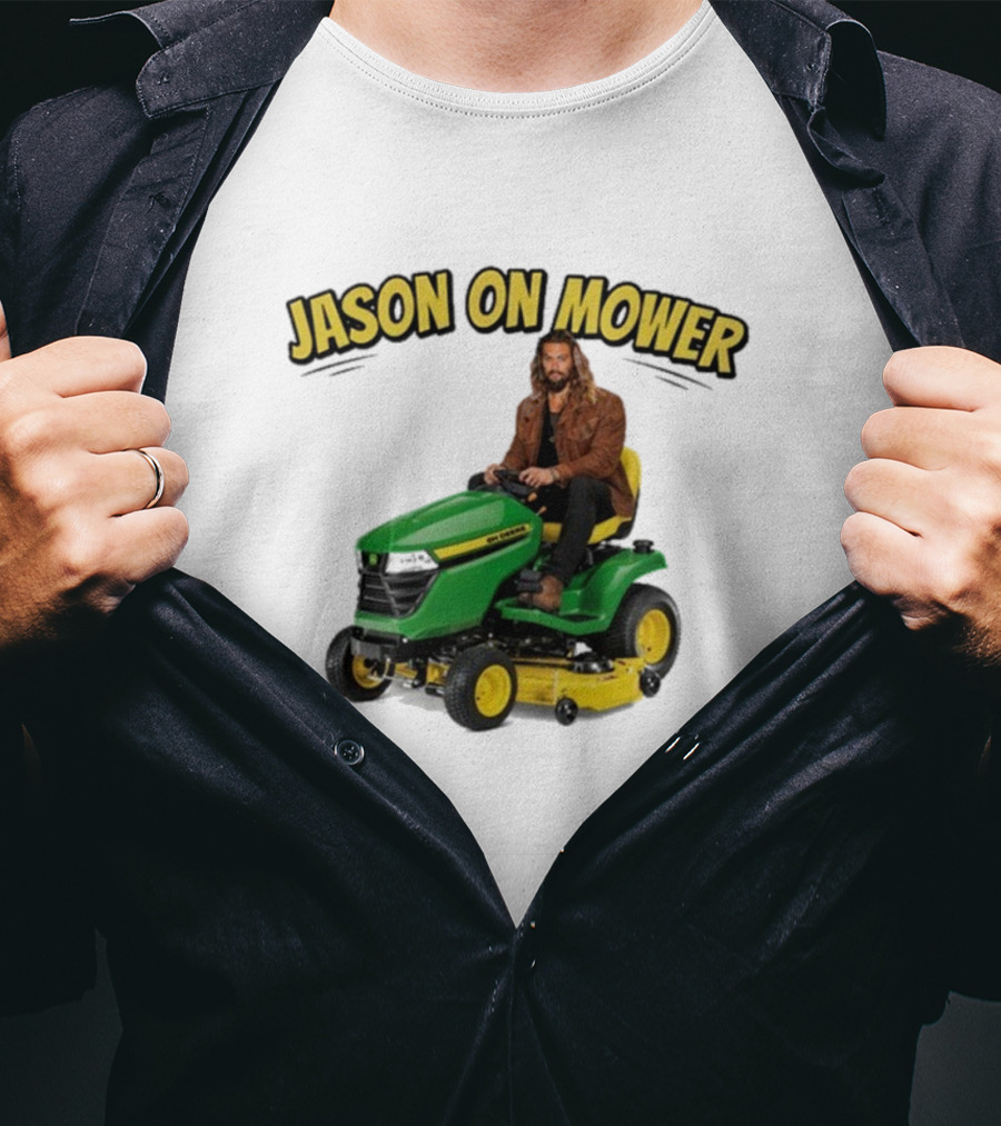 Jason On Mower John Deere T-Shirt