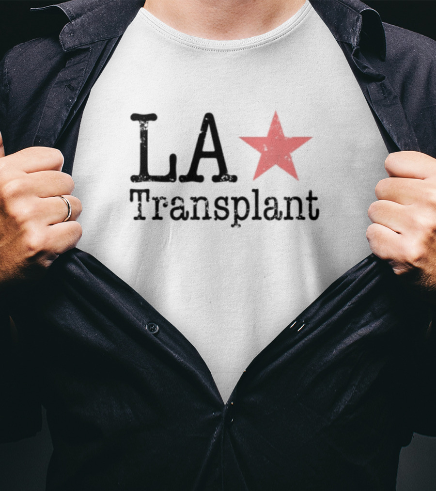 La Transplant Red Star California Style T-Shirt