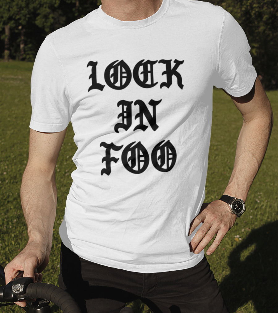 LOCK IN FOO Rock Metal Band Style T-Shirt