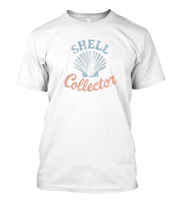 Shell Collector Madison Marilla Seashells Starfish Sand Dollar T-Shirt