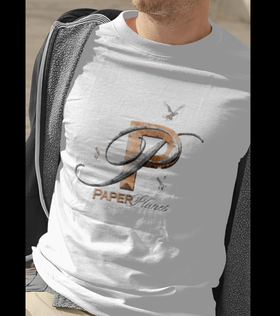 Paper Planes P With Doves Flight Elements T-Shirt