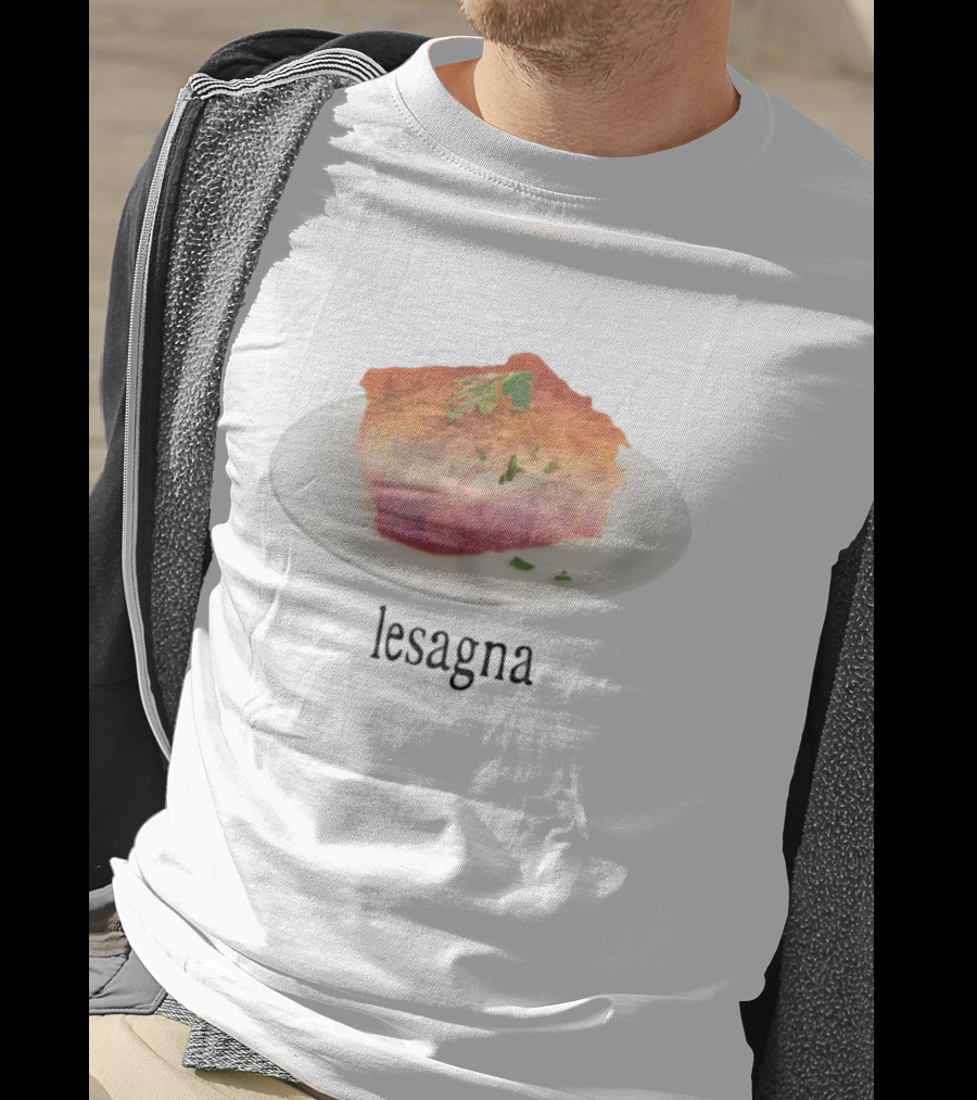 Pridecore Lesagna Rainbow Layered Plate T-Shirt