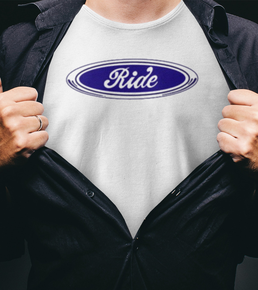 Ride Heritage Oval Vintage Style T-Shirt