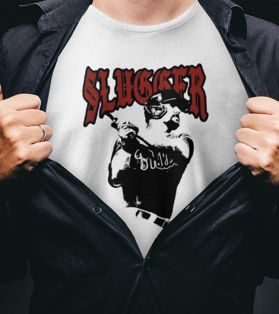 Slugger Kyle Schwarber Philadelphia Phillies T-Shirt