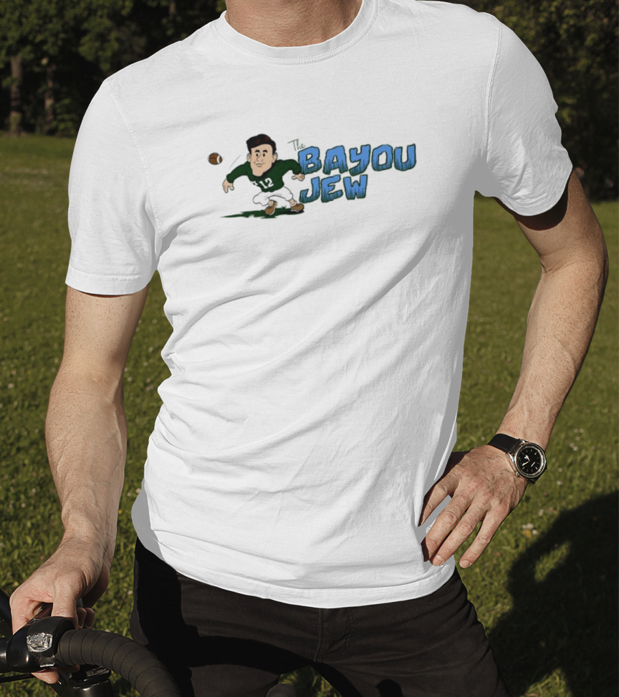 The Bayou Jew Football Player By Jake Retzlaff T-Shirt