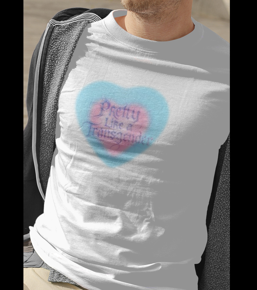 Thegirljt Jt X Mdhs Pretty Like A Transgender Pride Collection T-Shirt