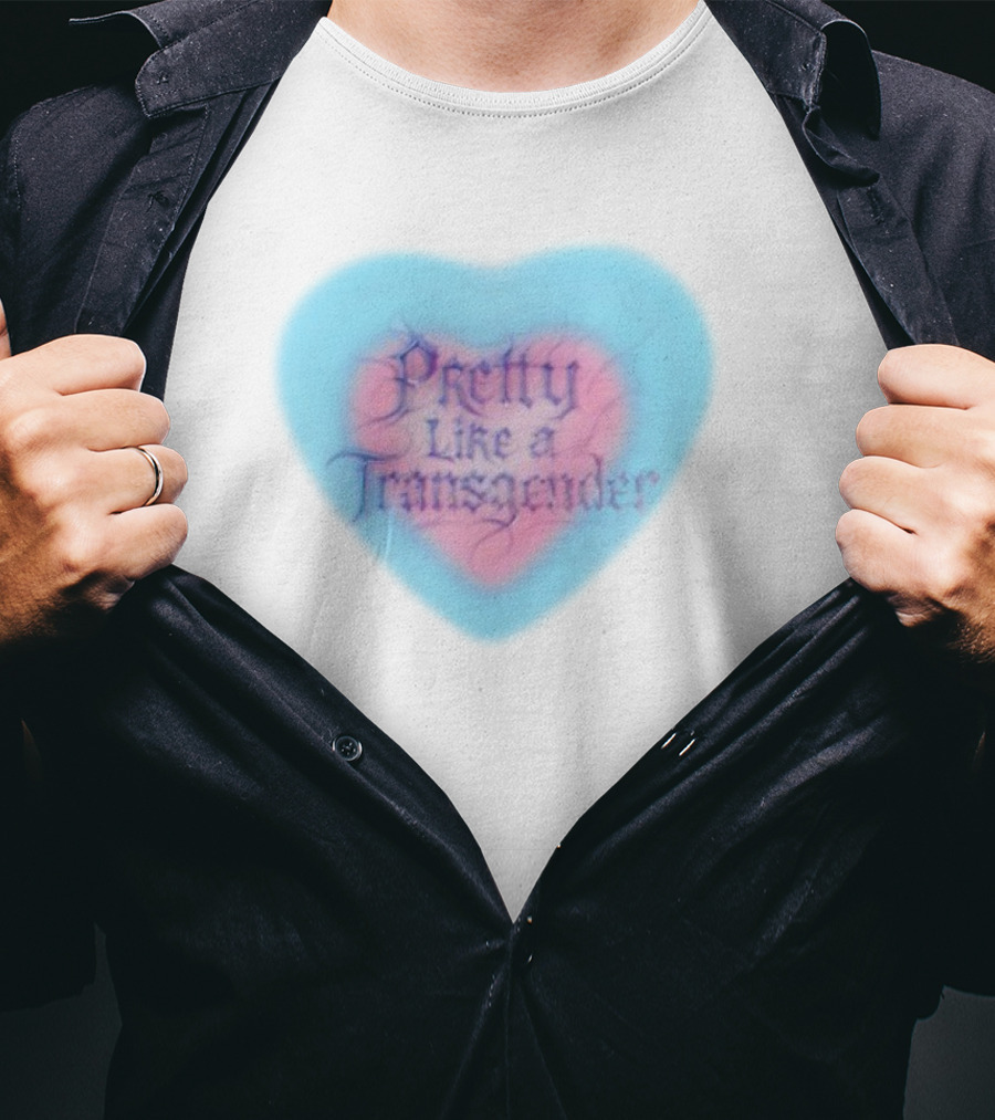 Thegirljt Jt X Mdhs Pretty Like A Transgender Pride Collection T-Shirt