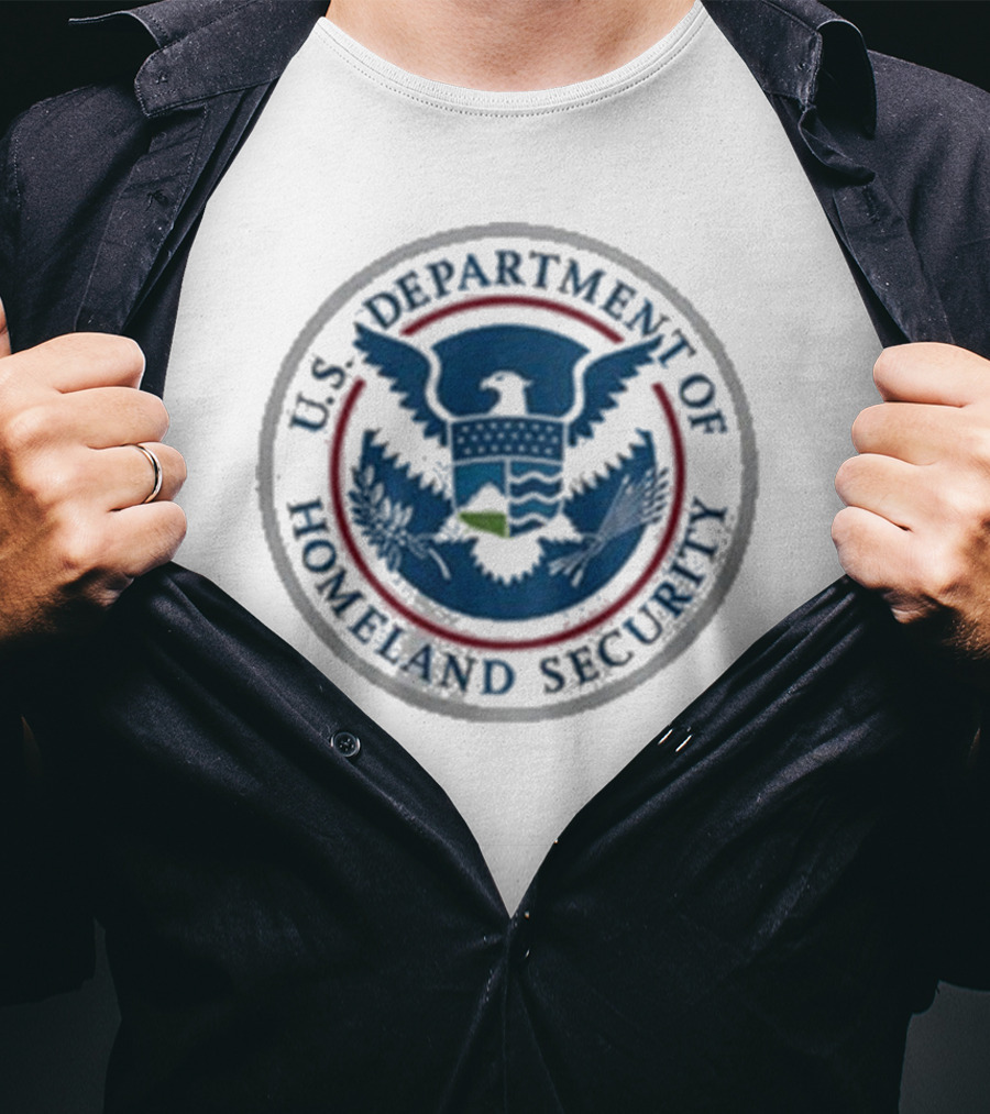 U.S. Department Of Homeland Security Seal Iconic Emblem T-Shirt