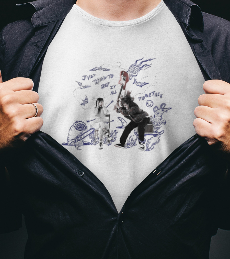 Yvette Young Keep It All Together Music Visual And Character Interaction T-Shirt