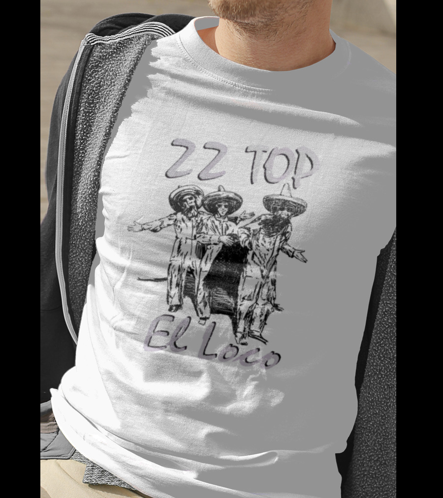 ZZ Top El Loco Band Vintage Style Fan Apparel T-Shirt