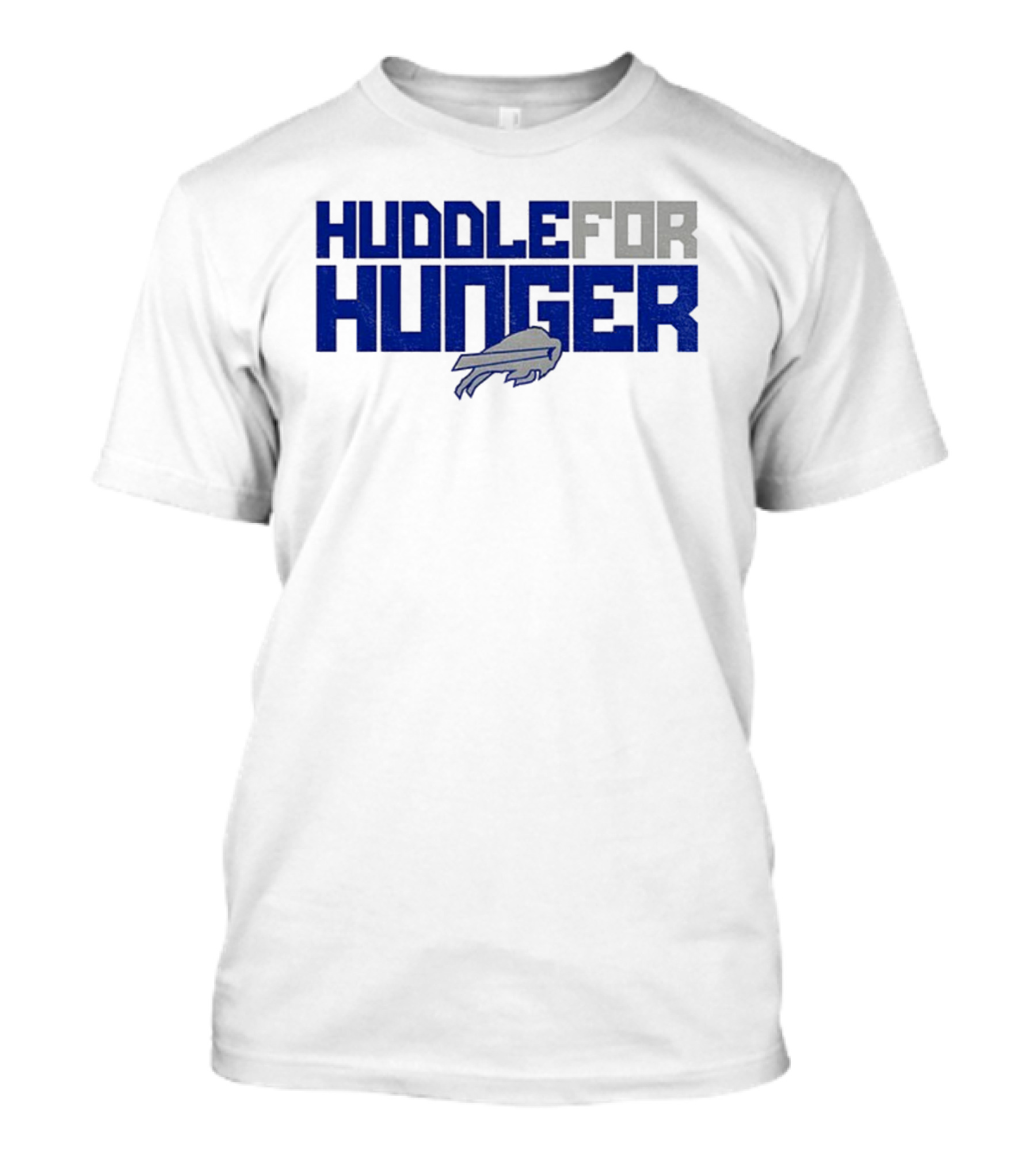 Huddle For Hunger Buffalo Bills NFL Football T-Shirt
