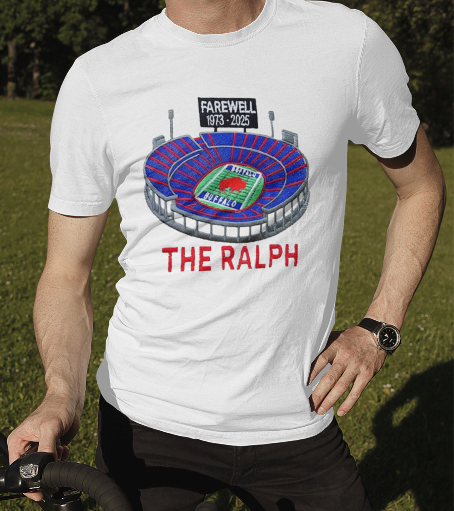 Buffalo Bills NFL Farewell 1973-2025 The Ralph Stadium T-Shirt
