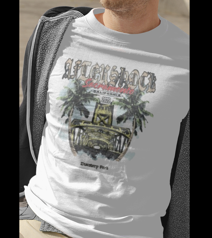Aftershock Festival Sacramento California 2025 October Discovery Park T-Shirt