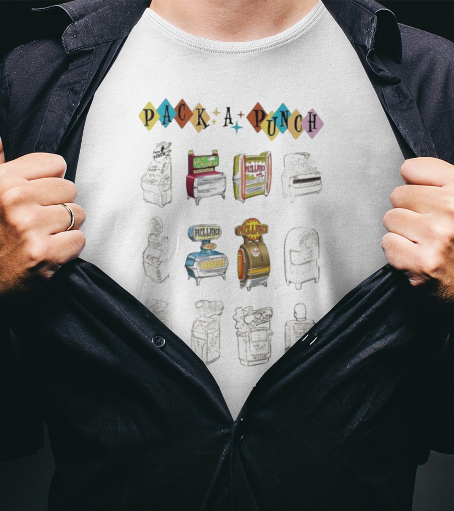 Pack-A-Punch Evolution Call Of Duty Machines T-Shirt
