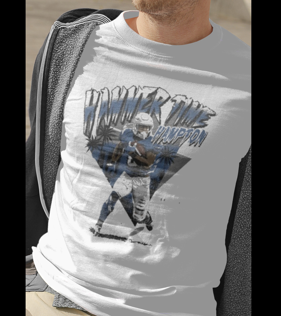 Hammer Time Hampton Los Angeles Chargers Football Palm Trees Icon T-Shirt