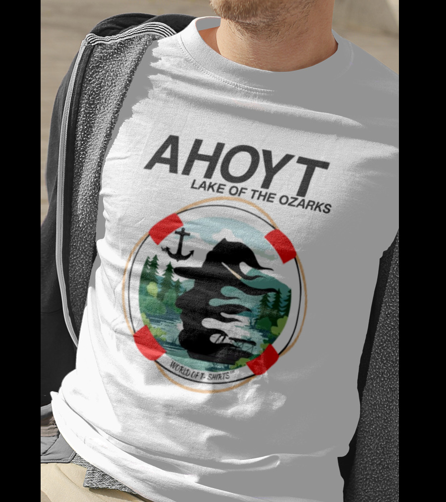 Lake Of The Ozarks Pirate Silhouette Adventure T-Shirt