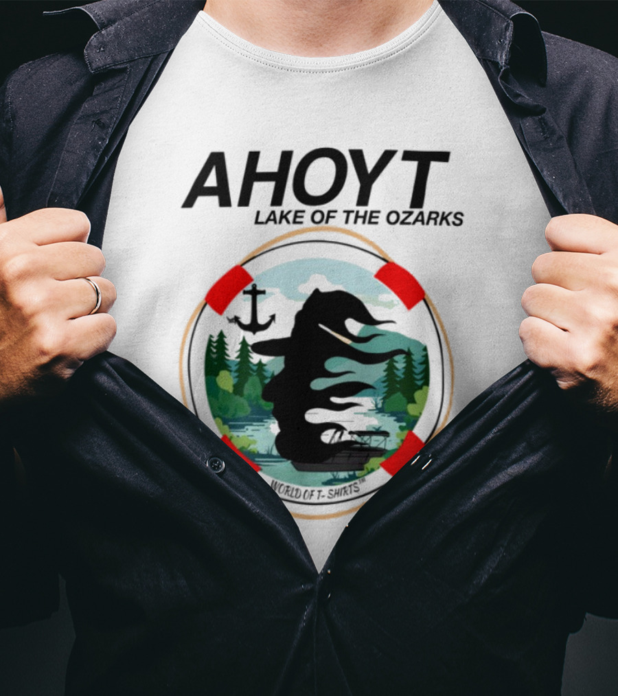 Lake Of The Ozarks Pirate Silhouette Adventure T-Shirt