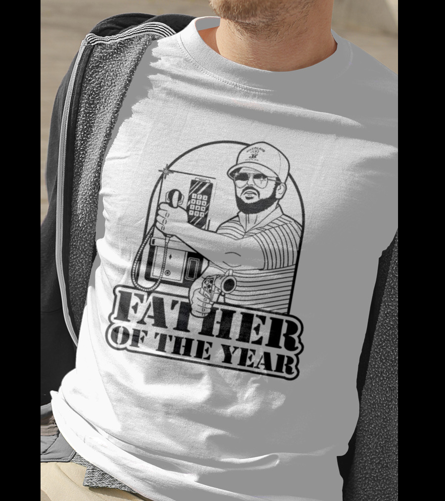 Father Of The Year Gary Plauche Illustration T-Shirt