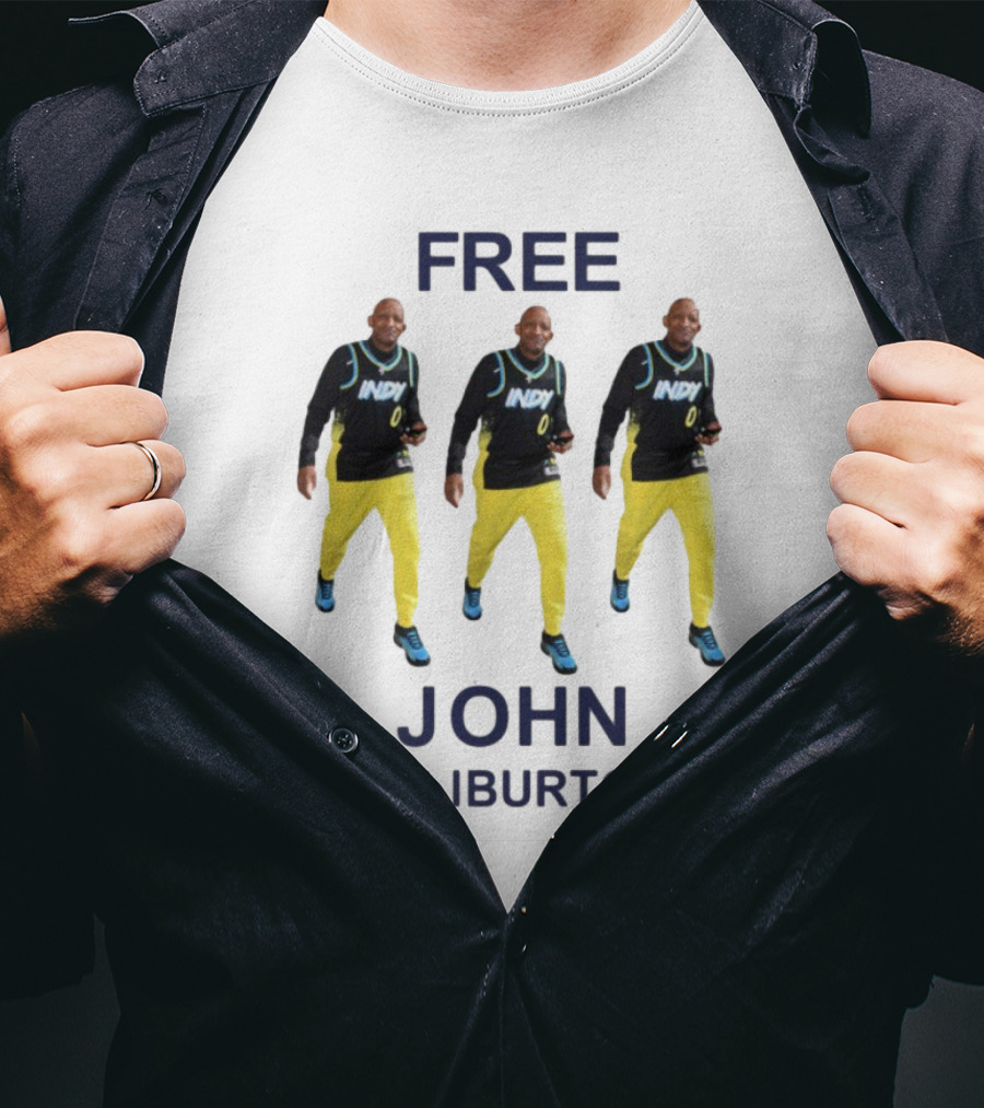 Free John Haliburton Indy 0 Sports Outfit T-Shirt