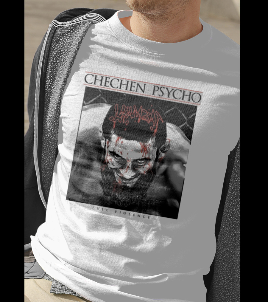 Chechen Psycho Hamzat Full Violence T-Shirt