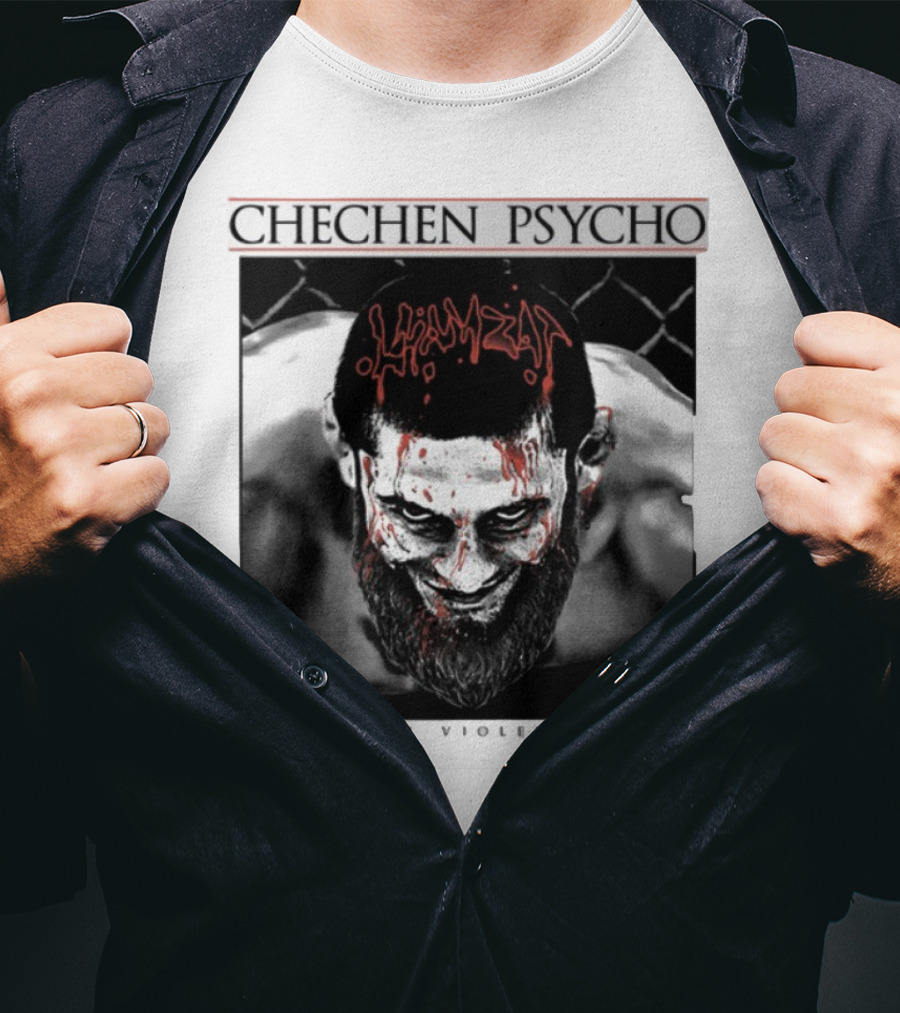 Chechen Psycho Hamzat Full Violence T-Shirt