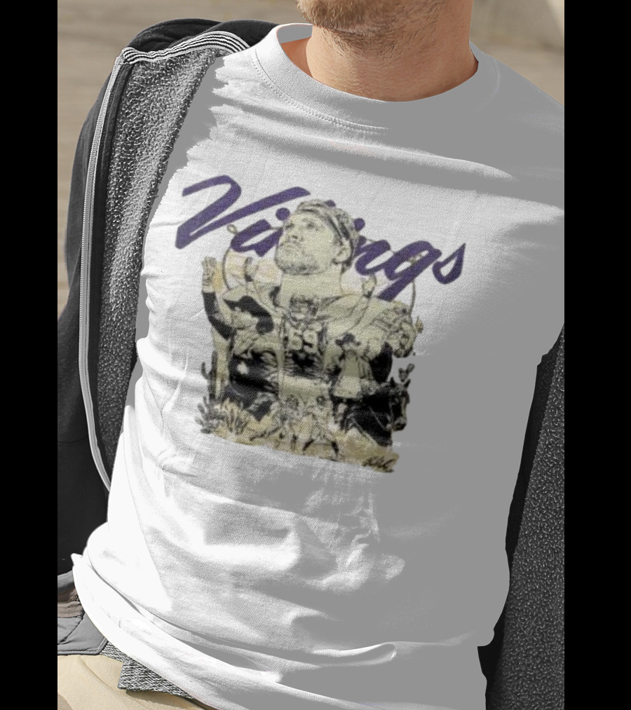 Vikings Fan Tribute With Player Number 69 And Team Spirit Imagery T-Shirt