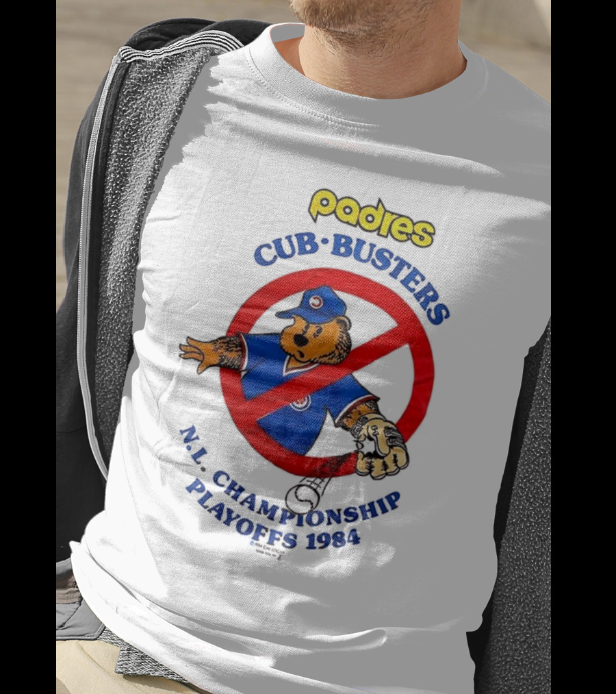 Padres Cub Busters NL Championship Playoffs 1984 T-Shirt