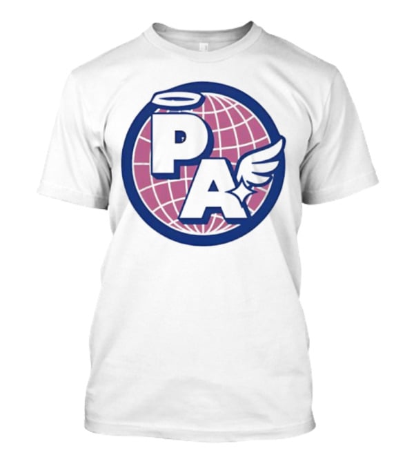 Project AEON Ethereum NFT Collection PA Halo Wing Pink Globe T-Shirt