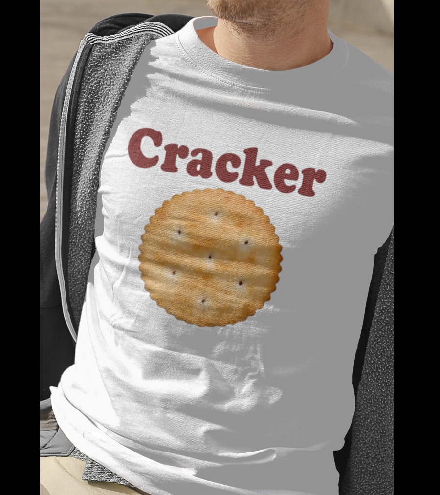 Cracker Biscuit Snack Round Baked Treat T-Shirt