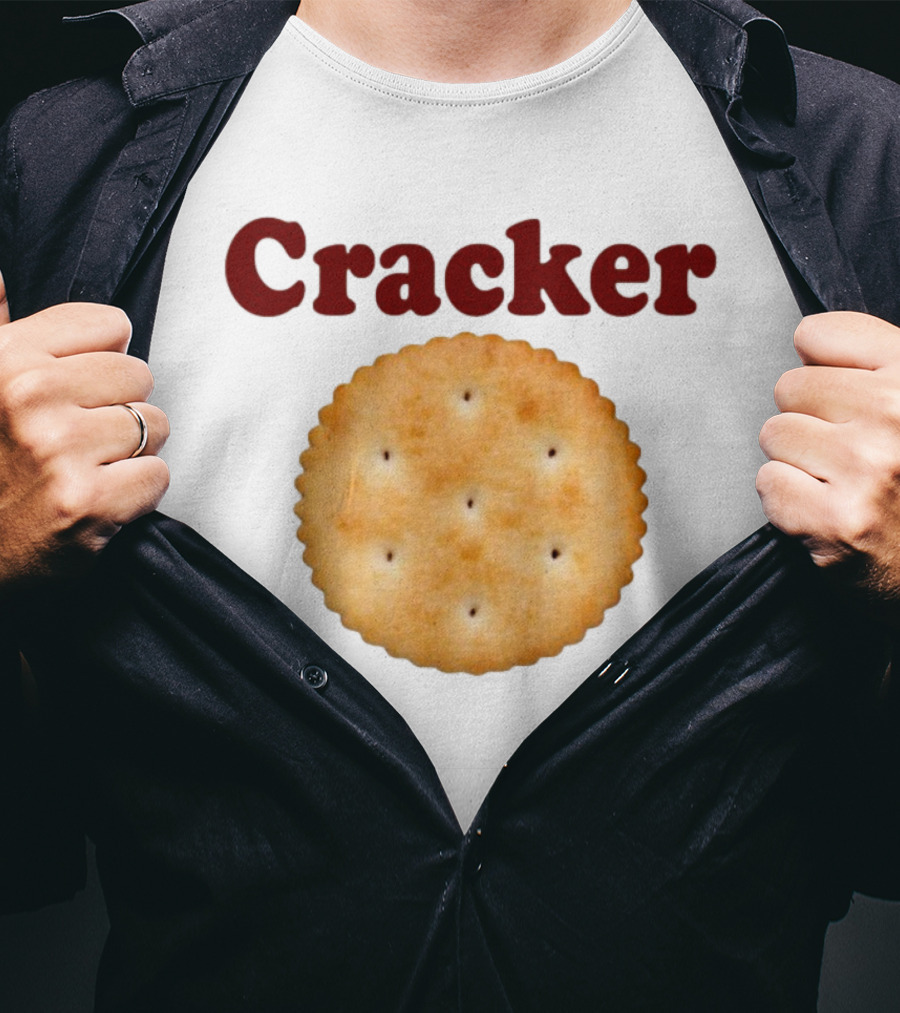 Cracker Biscuit Snack Round Baked Treat T-Shirt