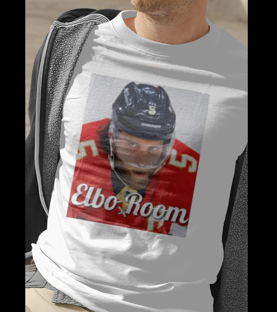 Elbo Room Hockey Player Warrior Number 5 T-Shirt