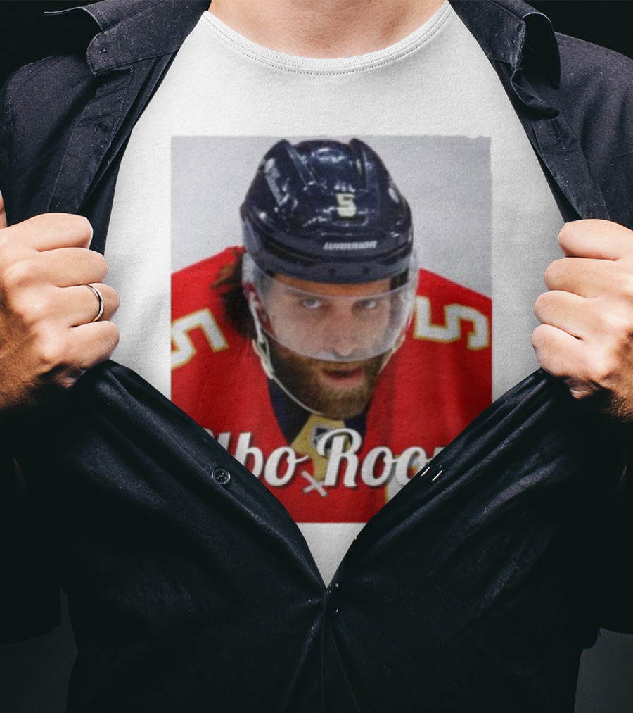 Elbo Room Hockey Player Warrior Number 5 T-Shirt