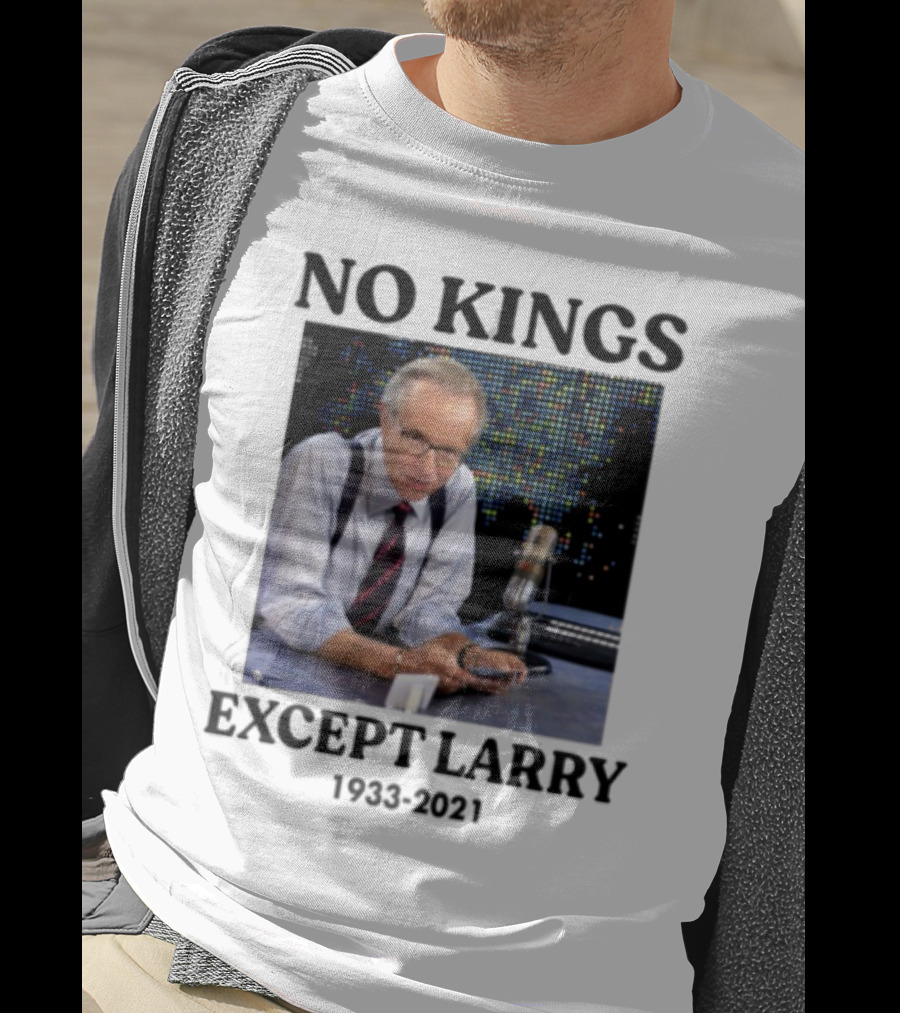 Justinboldaji Fuck Ice No Kings Except Larry 1933 2021 T-Shirt