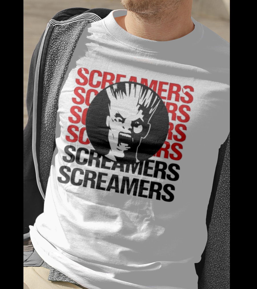 Screamers Demos Album Punk Iconic Silhouette T-Shirt