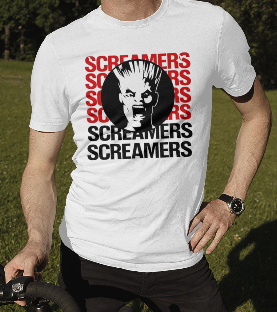 Screamers Demos Album Punk Iconic Silhouette T-Shirt
