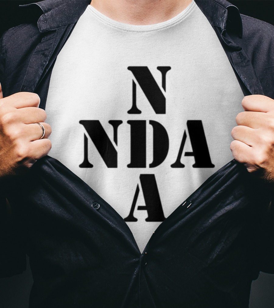 Trippieredd Nda Nda Bold Text Design T-Shirt