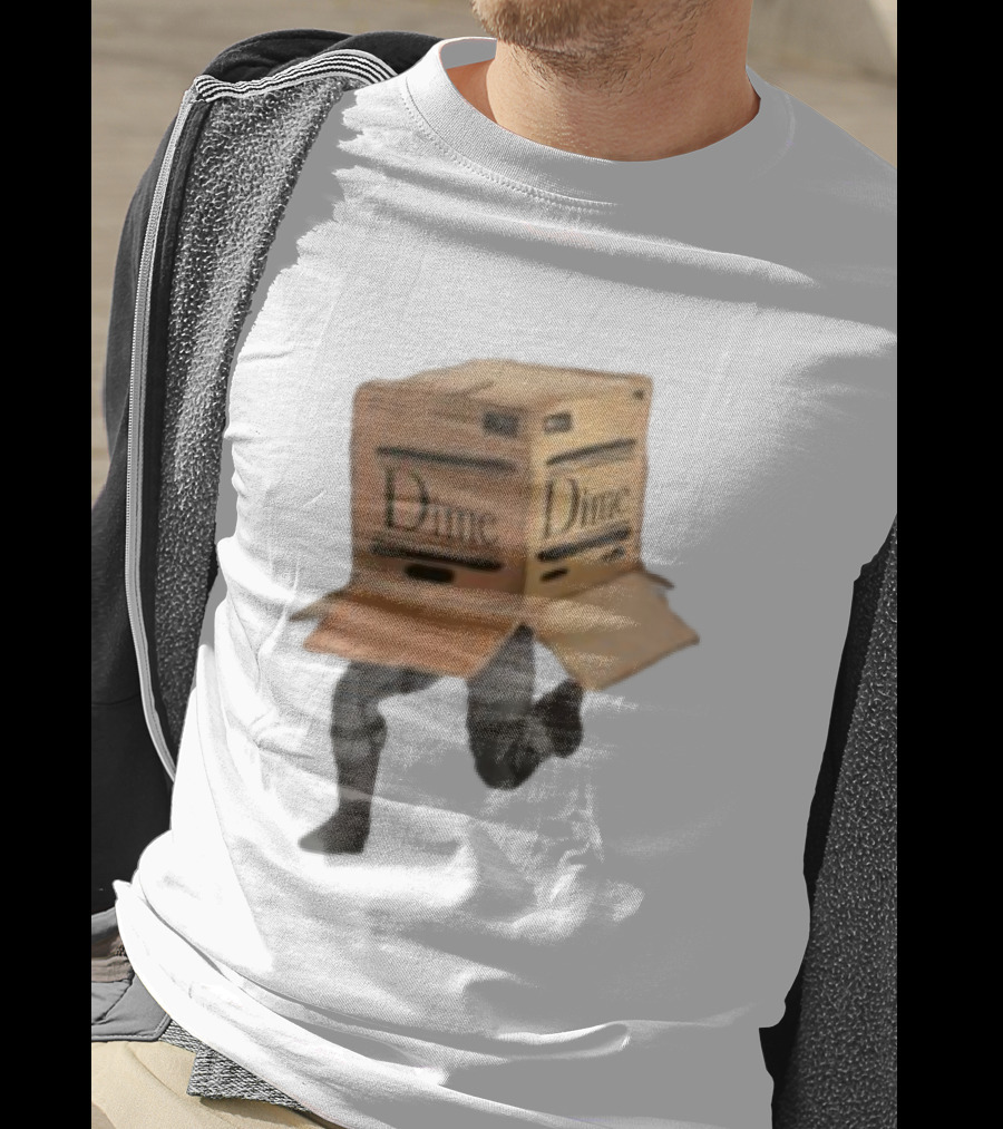 Metal Gear Solid Dime Box Costume Running T-Shirt