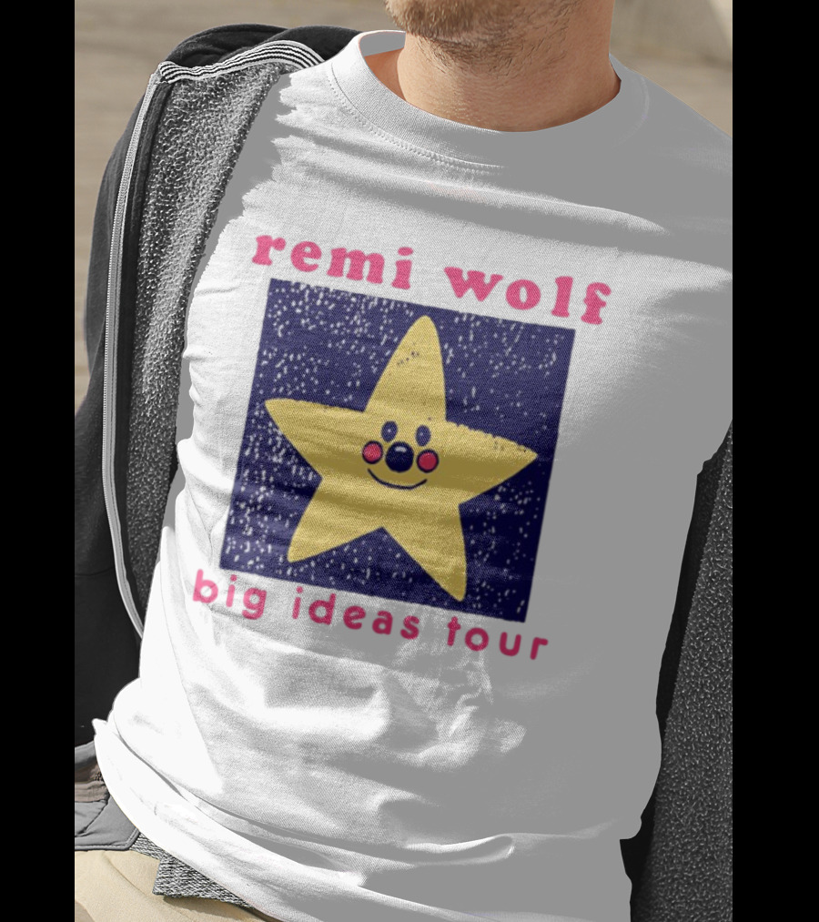 Remi Wolf Big Ideas Tour Smiling Star T-Shirt