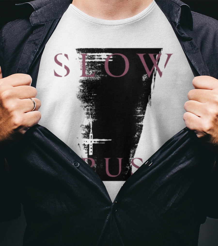 Slow Crush Thirst White 7 T-Shirt