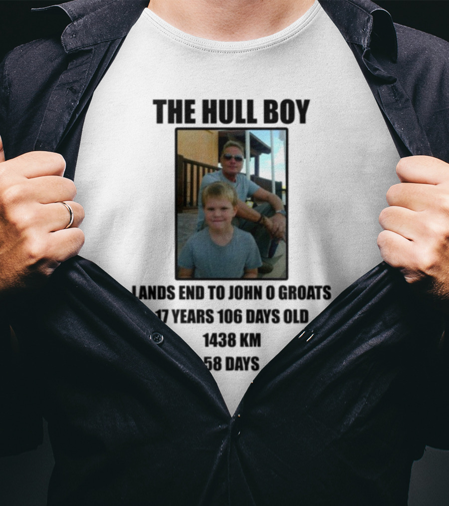 Thehullboy Youngest To Run UK For Mental Health T-Shirt