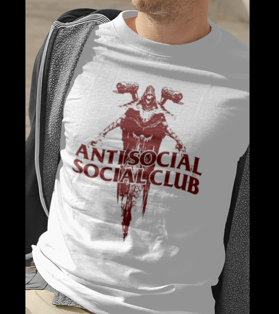 Anti Social Social Club Doom Revenant Collaboration T-Shirt