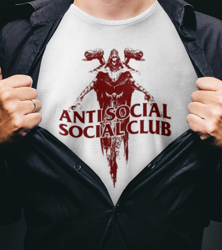 Anti Social Social Club Doom Revenant Collaboration T-Shirt