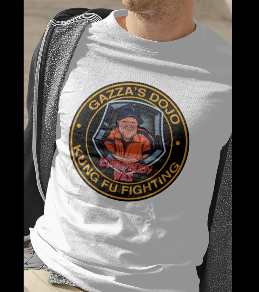 Gazzas Dojo Everybody Was Kung Fu Fighting T-Shirt