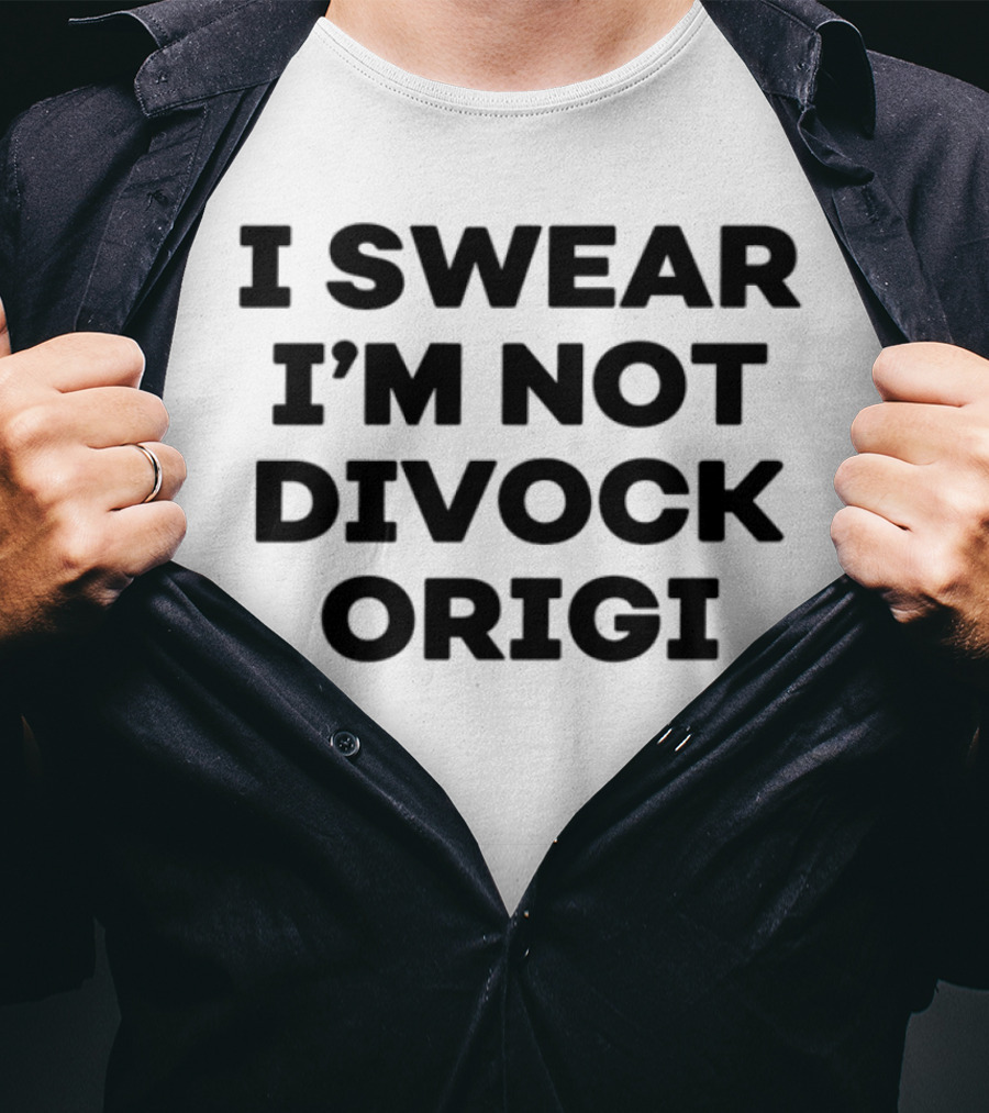 I Swear I'm Not Divock Origi Football Fan Statement T-Shirt