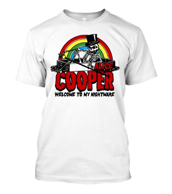Alice Cooper Welcome To My Nightmare Rainbow Edition T-Shirt