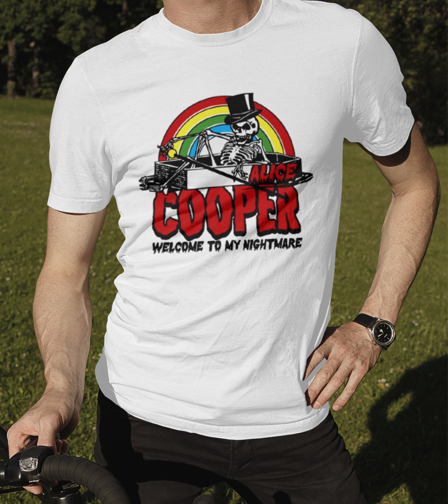 Alice Cooper Welcome To My Nightmare Rainbow Edition T-Shirt