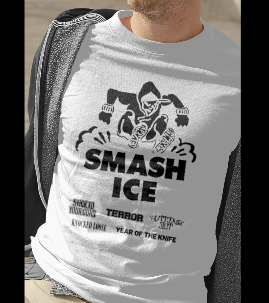 Smash Ice Stick To Your Guns Urban Warrior Monster Visions T-Shirt