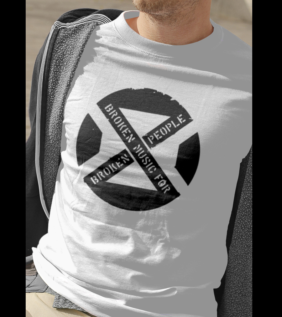 Suede Antidepressants Broken Music For Broken People Vintage Album Style T-Shirt