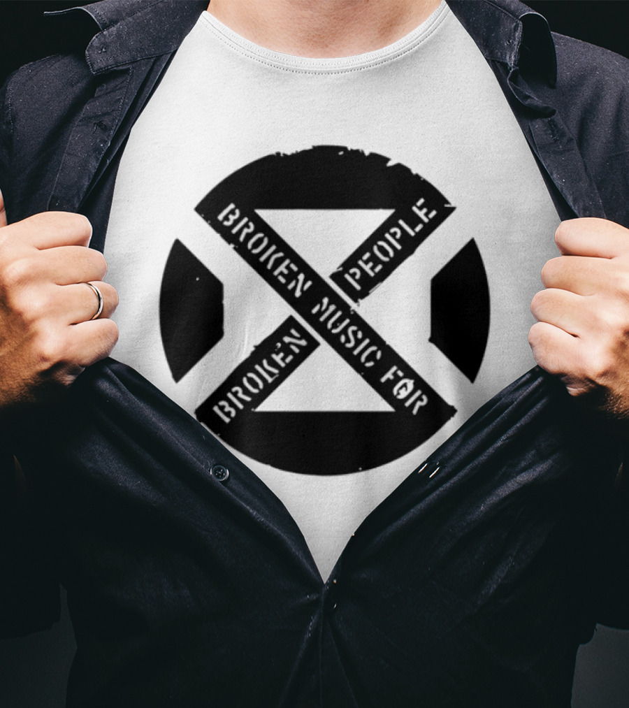 Suede Antidepressants Broken Music For Broken People Vintage Album Style T-Shirt